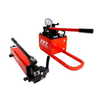 Hydraulic hand pump for double acting cylinders, Two speed 700 bar PDSA-40-DE FPT