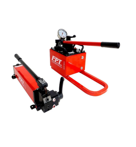 Hydraulic hand pump for double acting cylinders, Two speed 700 bar PDSA-40-DE L8 FPT