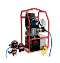 Electric pump for hydraulic bolt tensioners 3000bar FPT-3000-EV4/3-C7