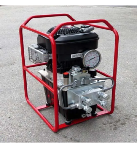 Gasoline-driven hydraulic pumps 700 bar, [CHITIET5] liters Oil tank FPT1-MS