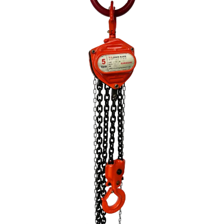 KAWASAKI hand chain hoist 5 ton, 3 meter VJ-5